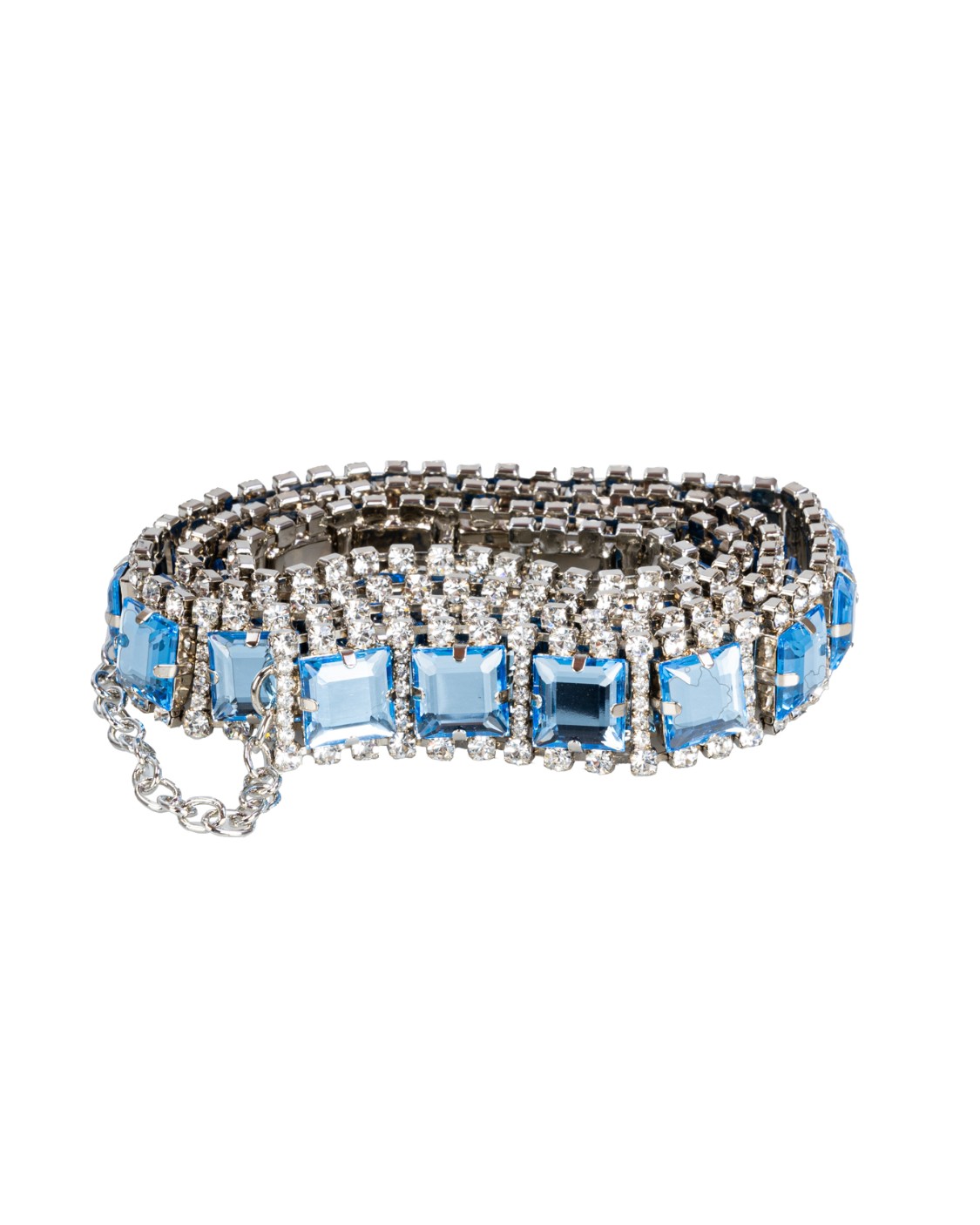 shop ORCIANI  Cintura: Orciani Cintura gioiello Smart Crystal.
Altezza 3.
Composizione: 100% cristallo.
Fabbricato in Italia.. D10267 SYL-ACQUA number 9880253